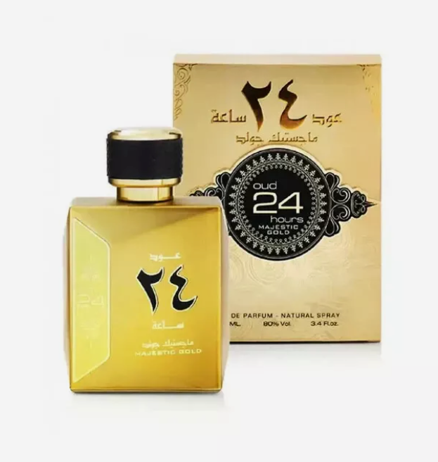Oud 24 Hours Majestic Gold Edition by Ard Al Zaafaran | Eau de Parfum | 100ml