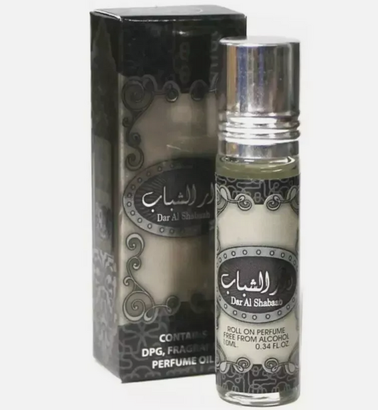 {Pack of 3} Dar Al Shabab Perfume Oil by Ard Al Zaafaran | 10ml