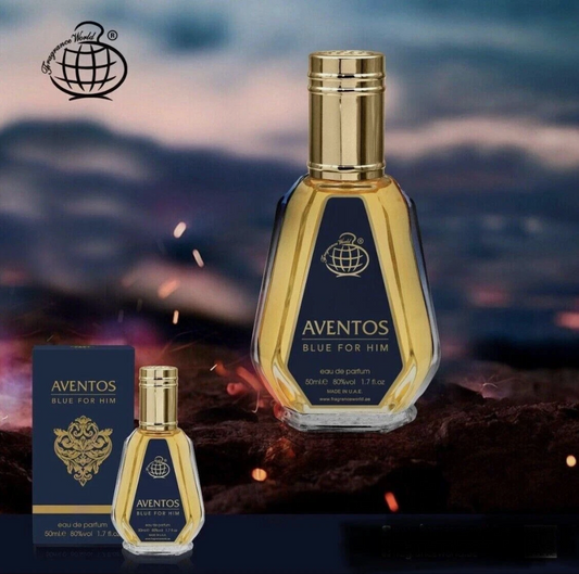 Aventos Blue by Fragrance World | Eau De Parfum | 50ml