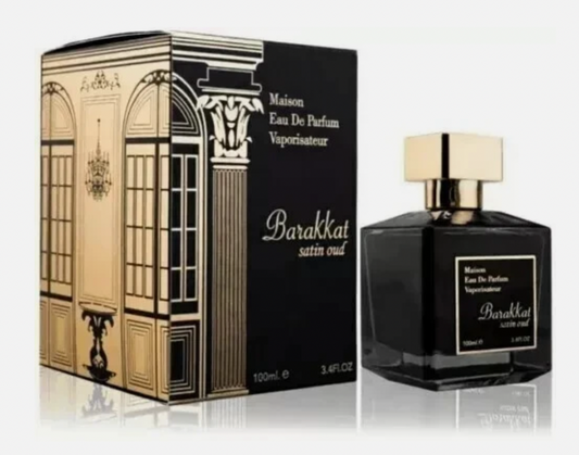 Barakkat Satin Oud by Fragrance World | Eau De Parfum | 100ml