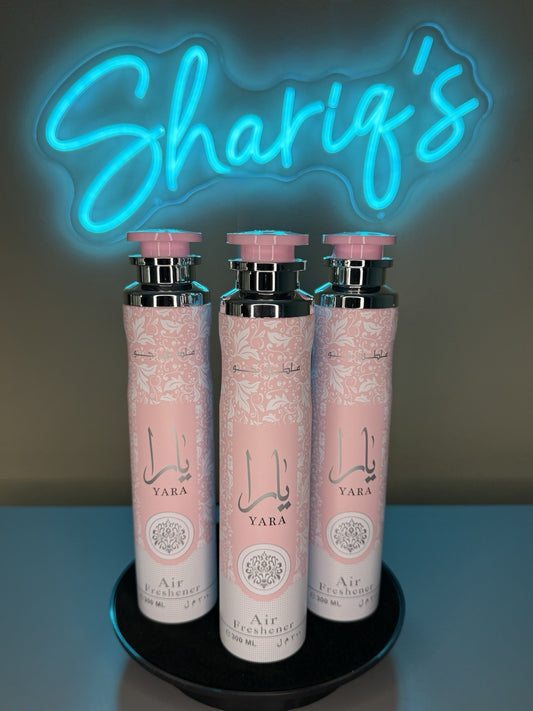 Yara Air Freshener Spray by Lattafa | Pack of 3 | 300ml