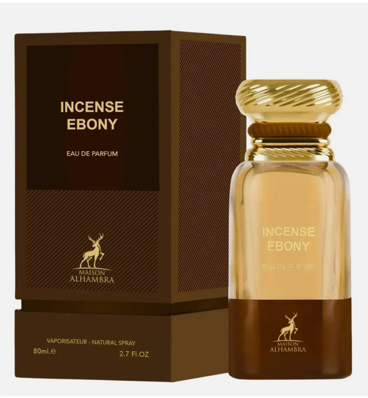 Incense Ebony by Maison Alhambra | Eau de Parfum | 80ml