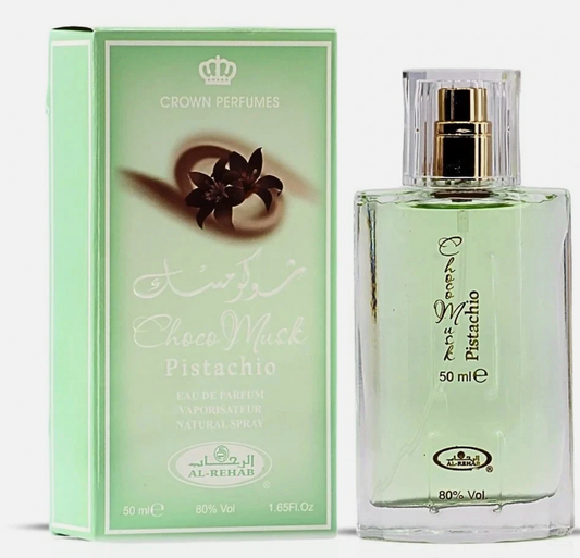 Choco Musk Pistachio by Al Rehab | Eau De Parfum | 50ml