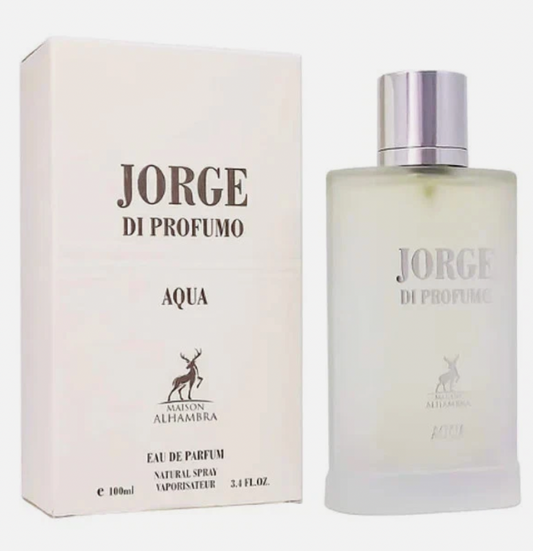 Jorge Di Profumo Aqua by Maison Alhambra | Eau De Parfum | 100ml