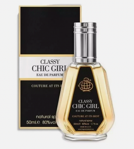 Classy Chic Girl by Fragrance World | Eau De Parfum | 50ml