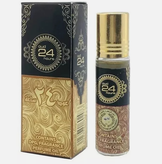 {Pack of 3} Oud 24 Hours by Ard Al Zaafaran | Perfume Oil | 10ml