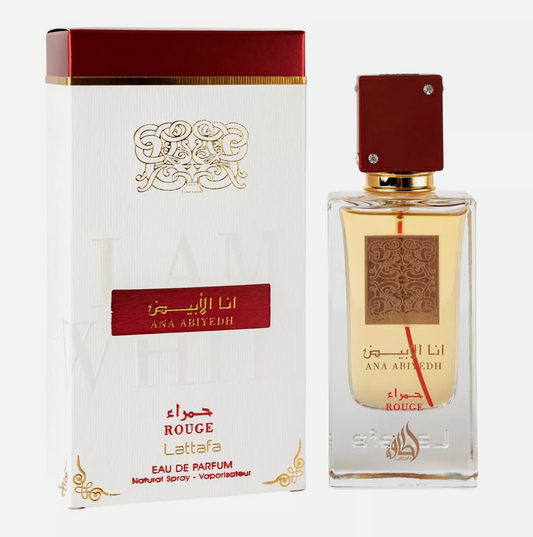 Ana Abiyedh Rouge by Lattafa | Eau De Parfum | 60ml