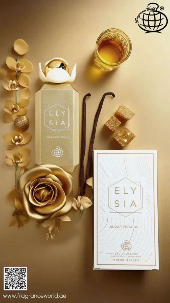 Elysia Sugar Patchouli by Fragrance World | Eau de Parfum | 100ml