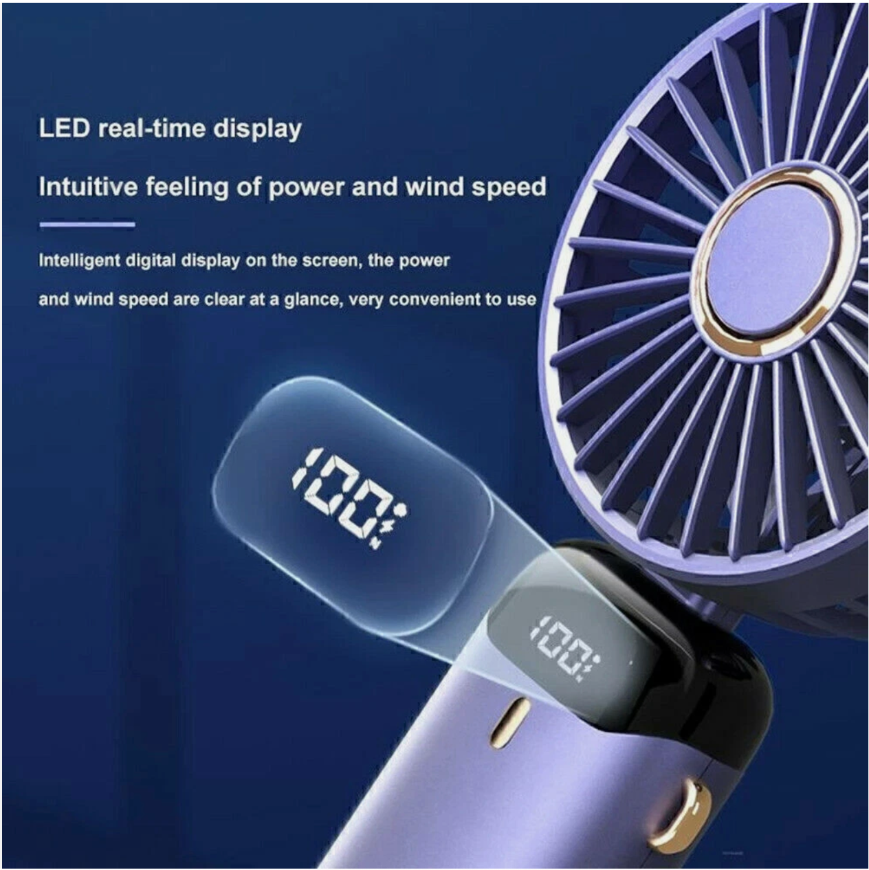 Portable Handheld Fan | 10000mAh Travel Size | UK Stock SAME DAY DISPATCH!