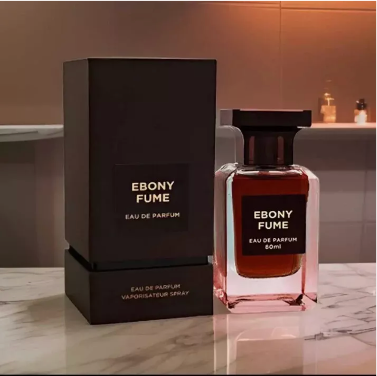 Ebony Fume by Fragrance World | Eau De Parfum | 80ml