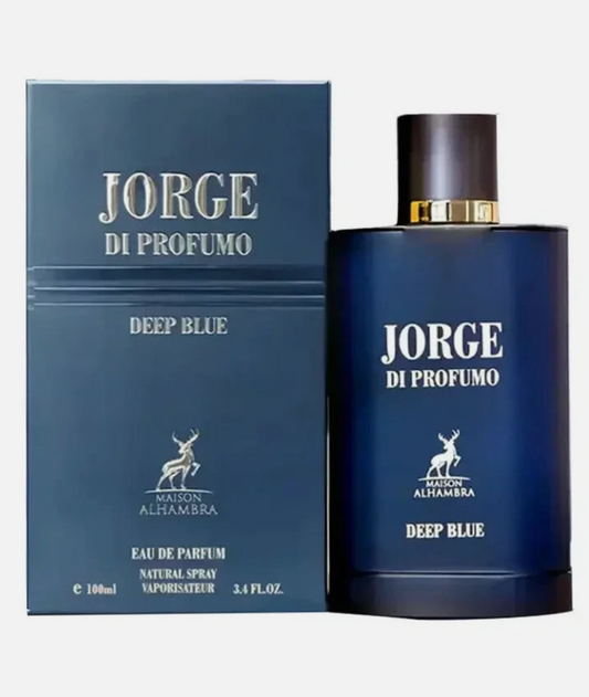 Jorge Di Profumo Deep Blue by Maison Alhambra | Eau De Parfum | 100ml