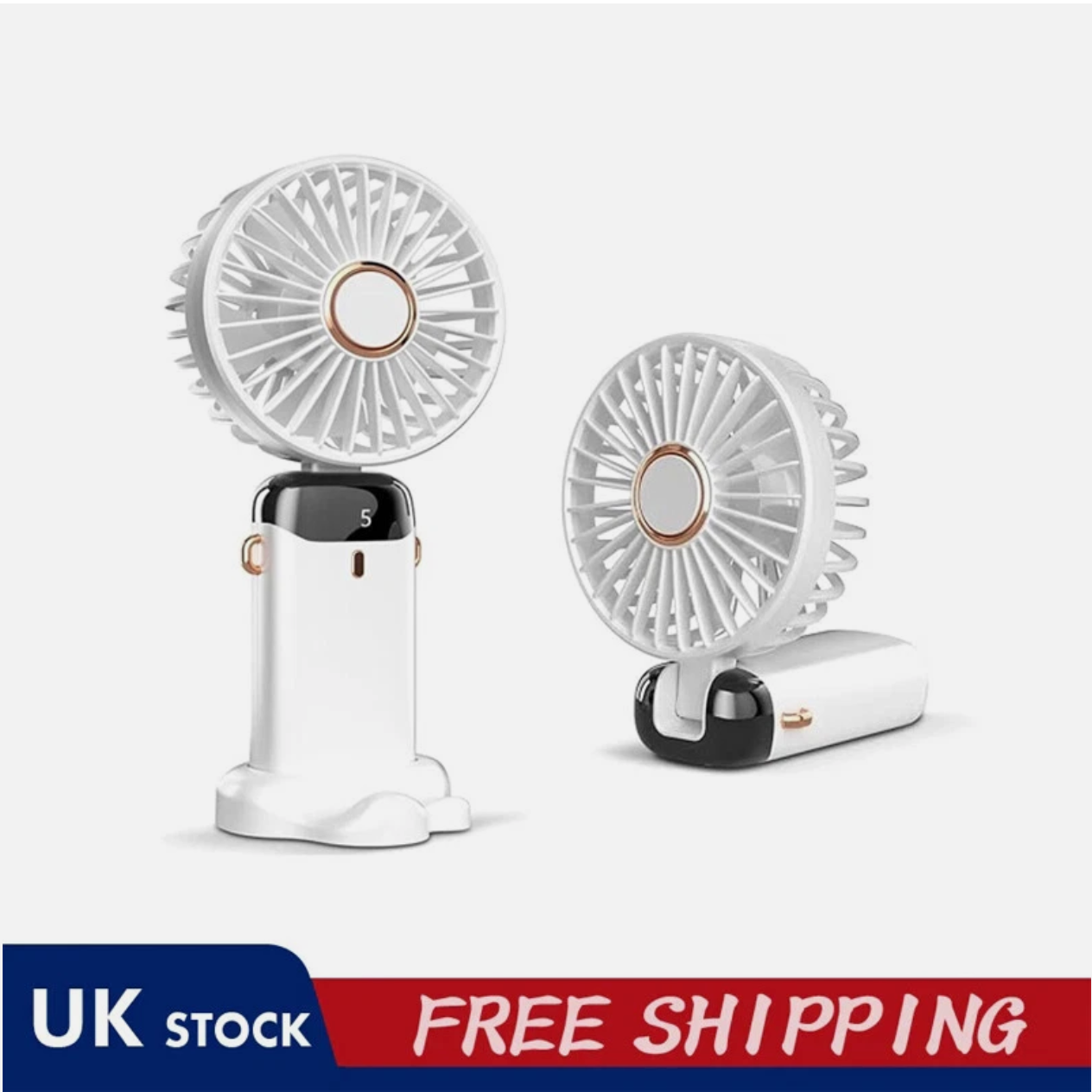 Portable Handheld Fan | 10000mAh Travel Size | UK Stock SAME DAY DISPATCH!