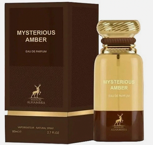 Mysterious Amber by Maison Alhambra | Eau de Parfum | 80ml