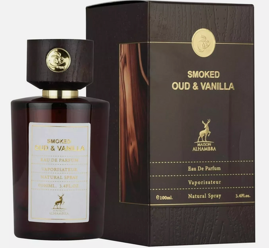 Smoked Oud & Vanilla by Maison Alhambra | Eau De Parfum | 100ml