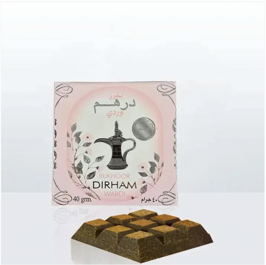 Dirham Wardi Bukhoor Bar by Ard Al Zaafaran | 40g