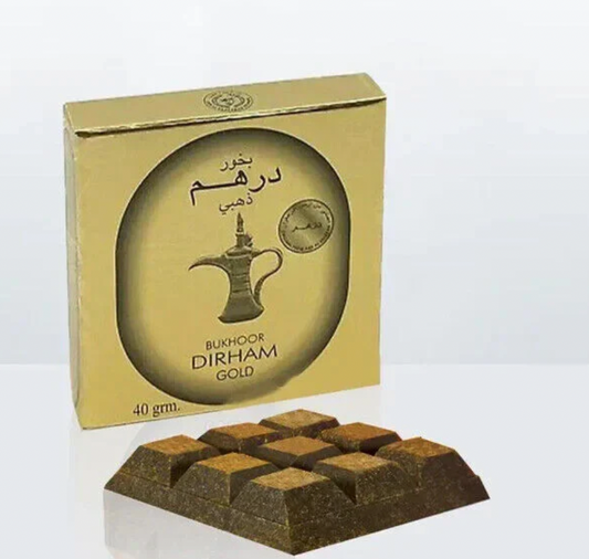Dirham Gold Bukhoor Bar by Ard Al Zaafaran | 40g