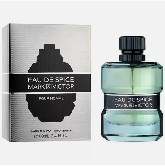 Eau De Spice Mark & Victor by Fragrance World | Eau De Parfum | 100ml