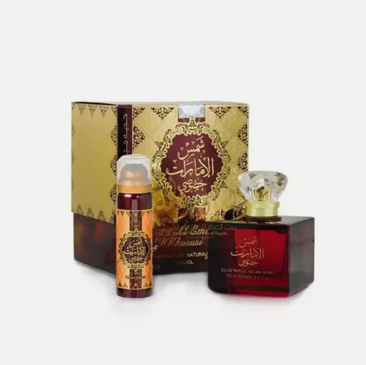 Shams Al Emarat Khususi & Free Gift | Eau de Parfum | 100ml | Ard Al Zaafaran