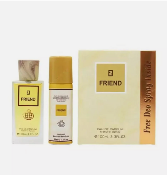 Friend & Free Deodorant | Eau De Parfum | 100ml | Fragrance World