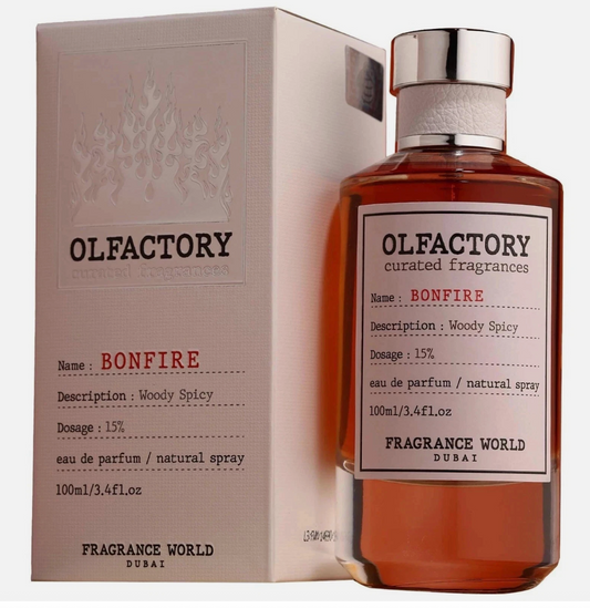 Olfactory Bonfire | Eau De Parfum | 100ml | Fragrance World