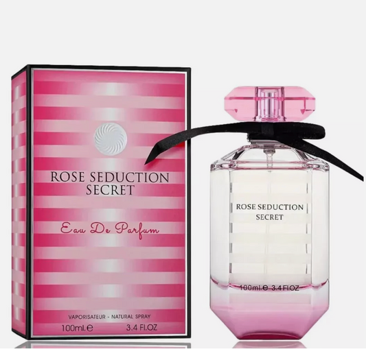 Rose Seduction Secret by Fragrance World | Eau De Parfum | 100ml