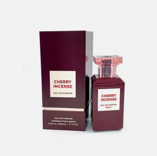 Cherry Incense by Fragrance World | Eau De Parfum | 80ml