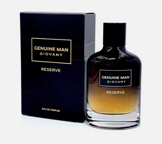 Genuine Man Giovany Reserve by Fragrance World | Eau De Parfum | 100ml