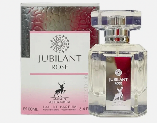 Jubilant Rose by Maison Alhambra | Eau de Parfum | 100ml