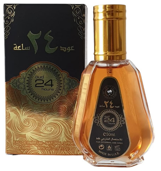 Oud 24 Hours by Ard Al Zaafaran | Eau de Parfum | 50ml
