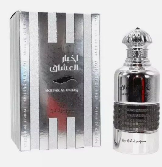 Akhbar Al Ushaq Silver | Eau de Parfum | 100ml | Ard Al Zaafaran