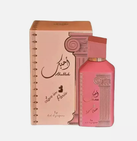 Ahubbak Love In Paris | Eau de Parfum | 100ml | Ard Al Zaafaran