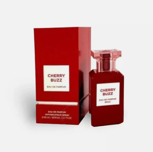 Cherry Buzz by Fragrance World | Eau De Parfum | 80ml