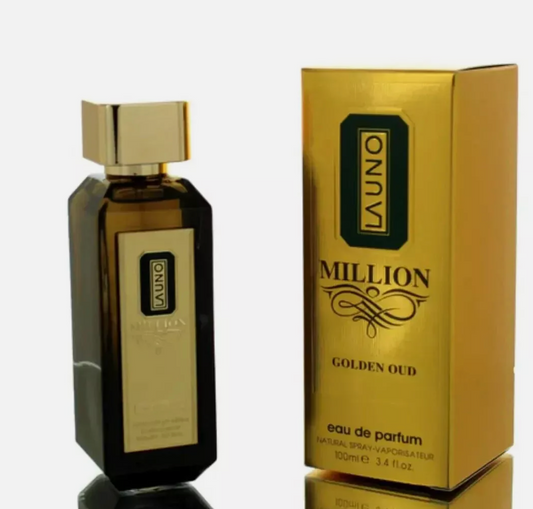 La Uno Million Golden Oud by Fragrance World | Eau de Parfum | 100ml