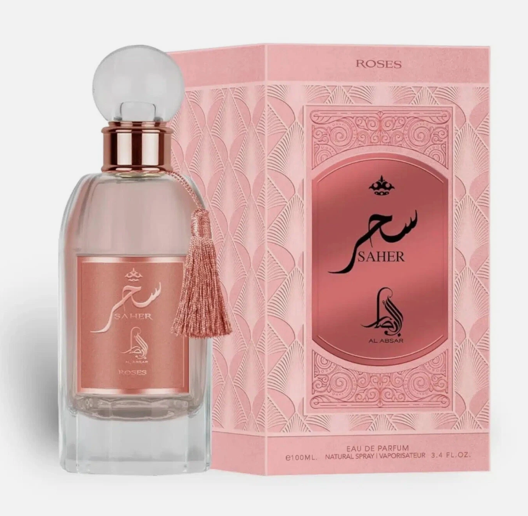 Saher Roses Pink Rose by Al Absar | Eau de Parfum | 100ml