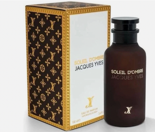 Soleil D'Ombre Jacques Yves by Fragrance World | Eau De Parfum | 100ml
