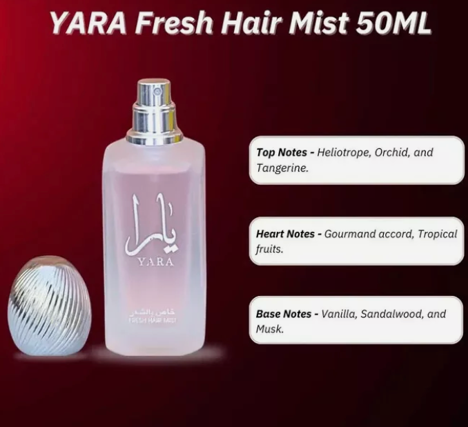 Yara Hair Mist by Lattafa | 50ml