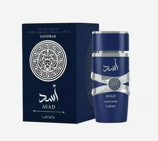 Asad Zanzibar by Lattafa | Eau De Parfum | 100ml