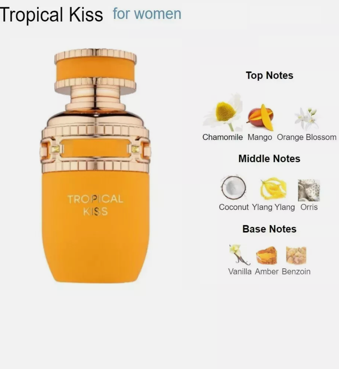 Tropical Kiss by French Avenue | Eau De Parfum | 80ml