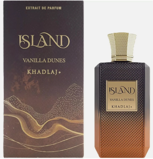 Island Vanilla Dunes by Khadlaj  | Extrait De Parfum | 100ml | Original RRP