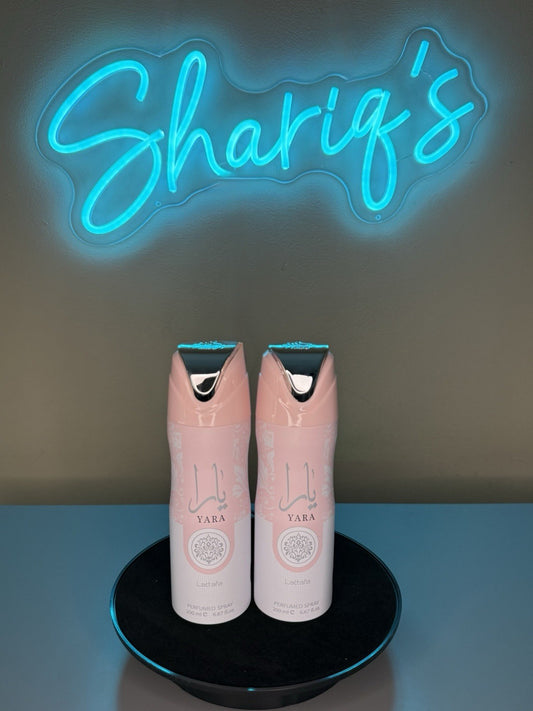 Yara Body Spray Deodorant by Lattafa | Pack Of 2 | 200ml