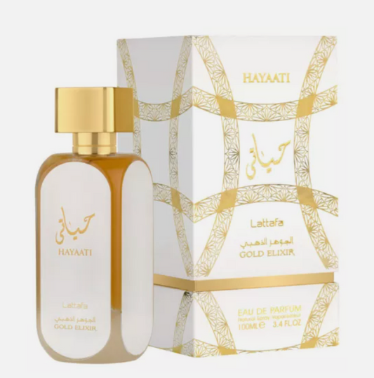 Hayaati Gold Elixir by Lattafa | Eau De Parfum | 100ml
